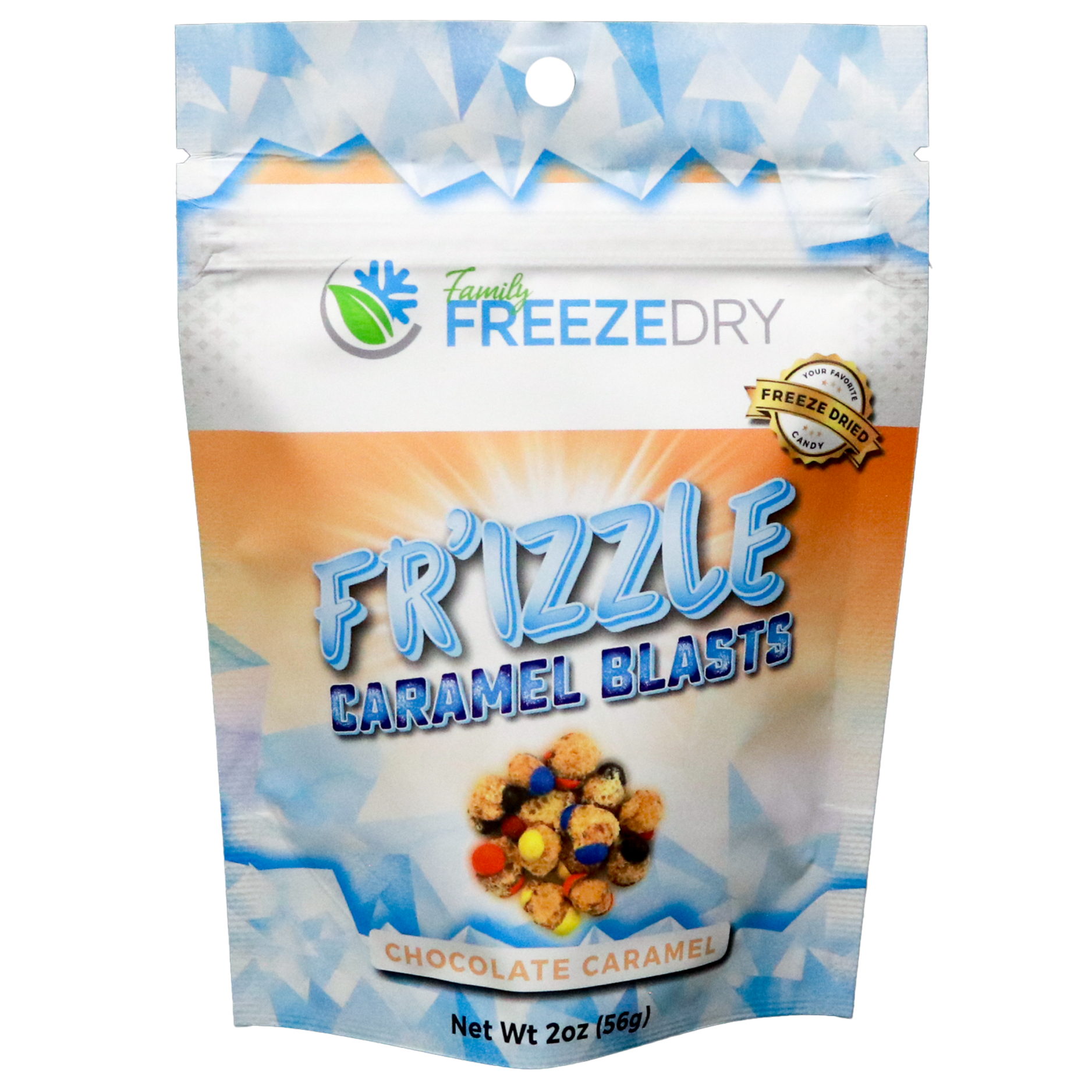 Caramel Blast Freeze Dried Candy Bag