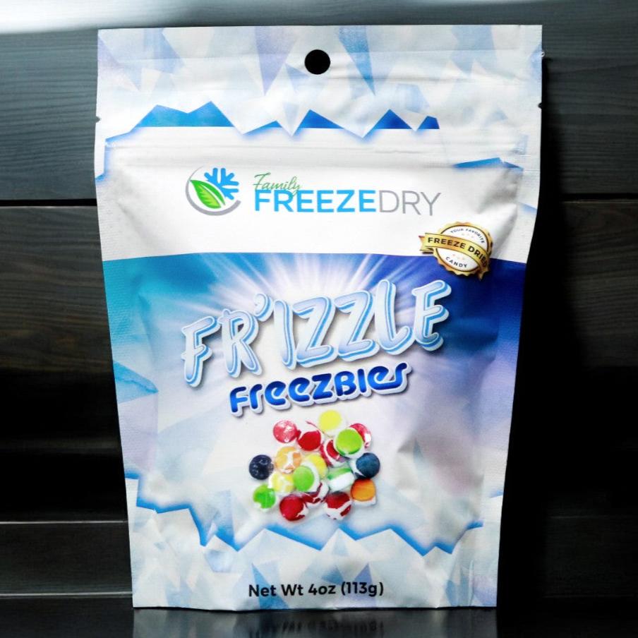 Freezbies Bag Black Background