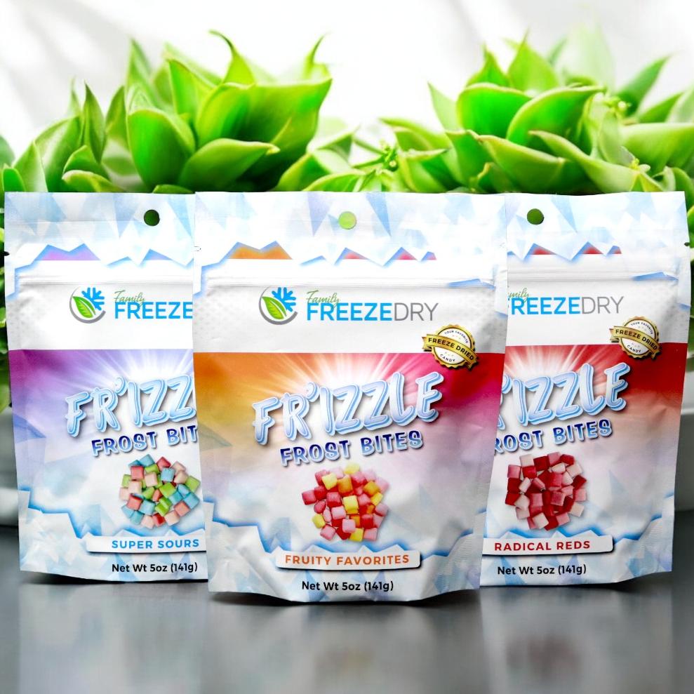Frost Bites Plant Background