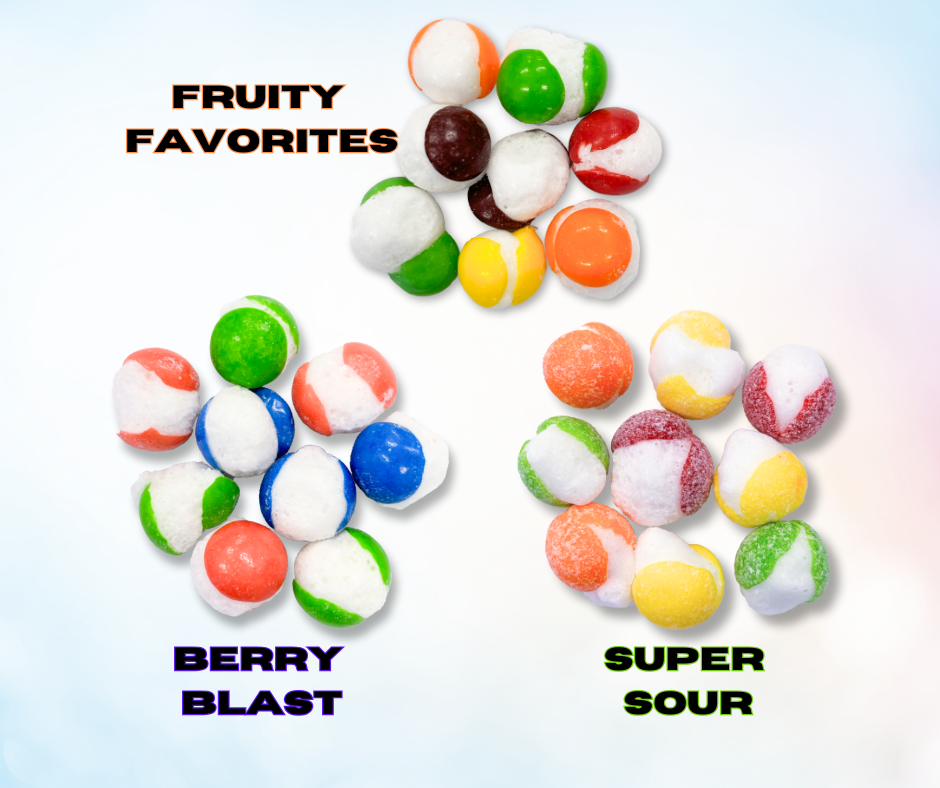 Halo Drops, Skittles, Sour, Wild Berry, Original, Fruity, Freeze Dried Candy, Freeze Dry, Candy