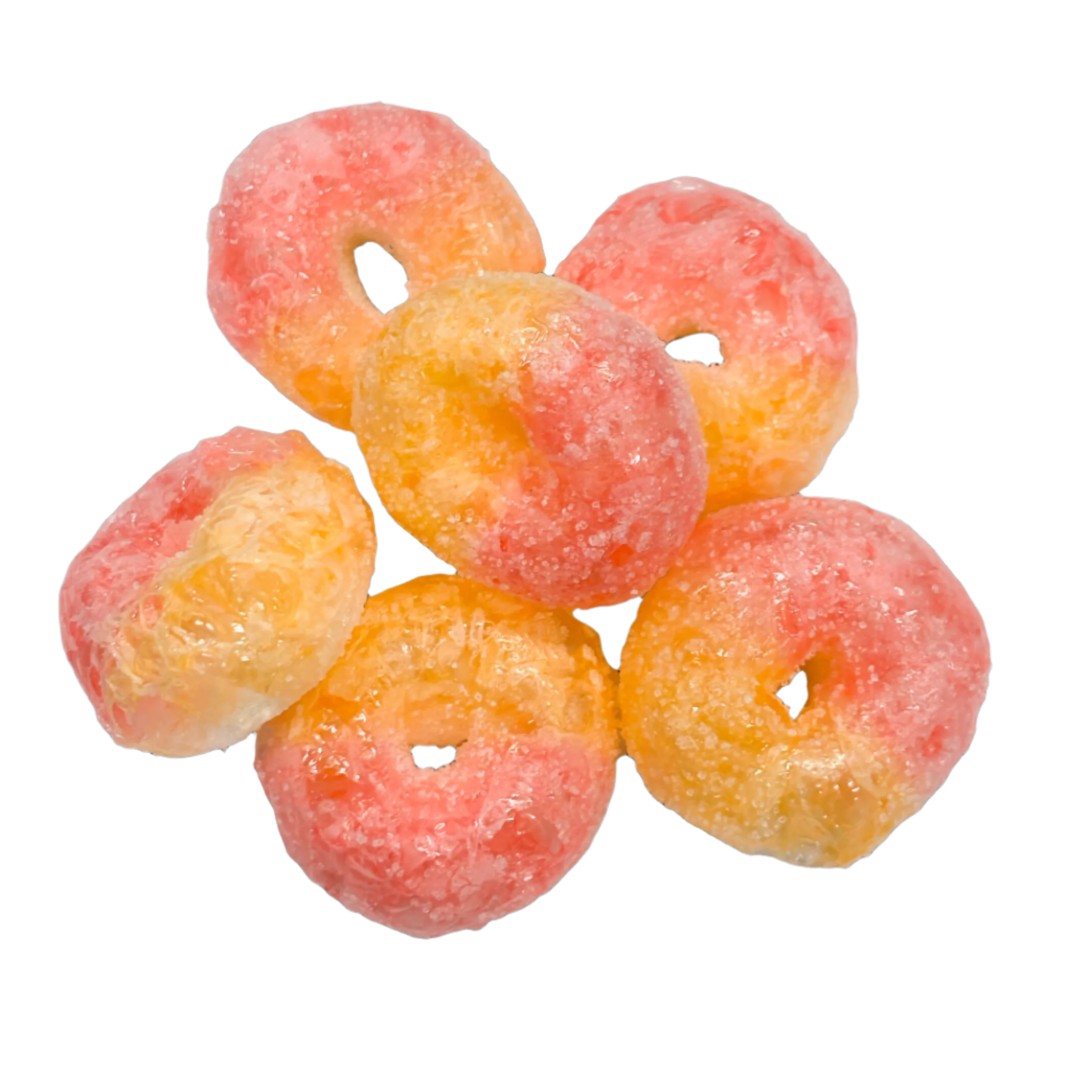Peach Rings Freeze Dried Candy