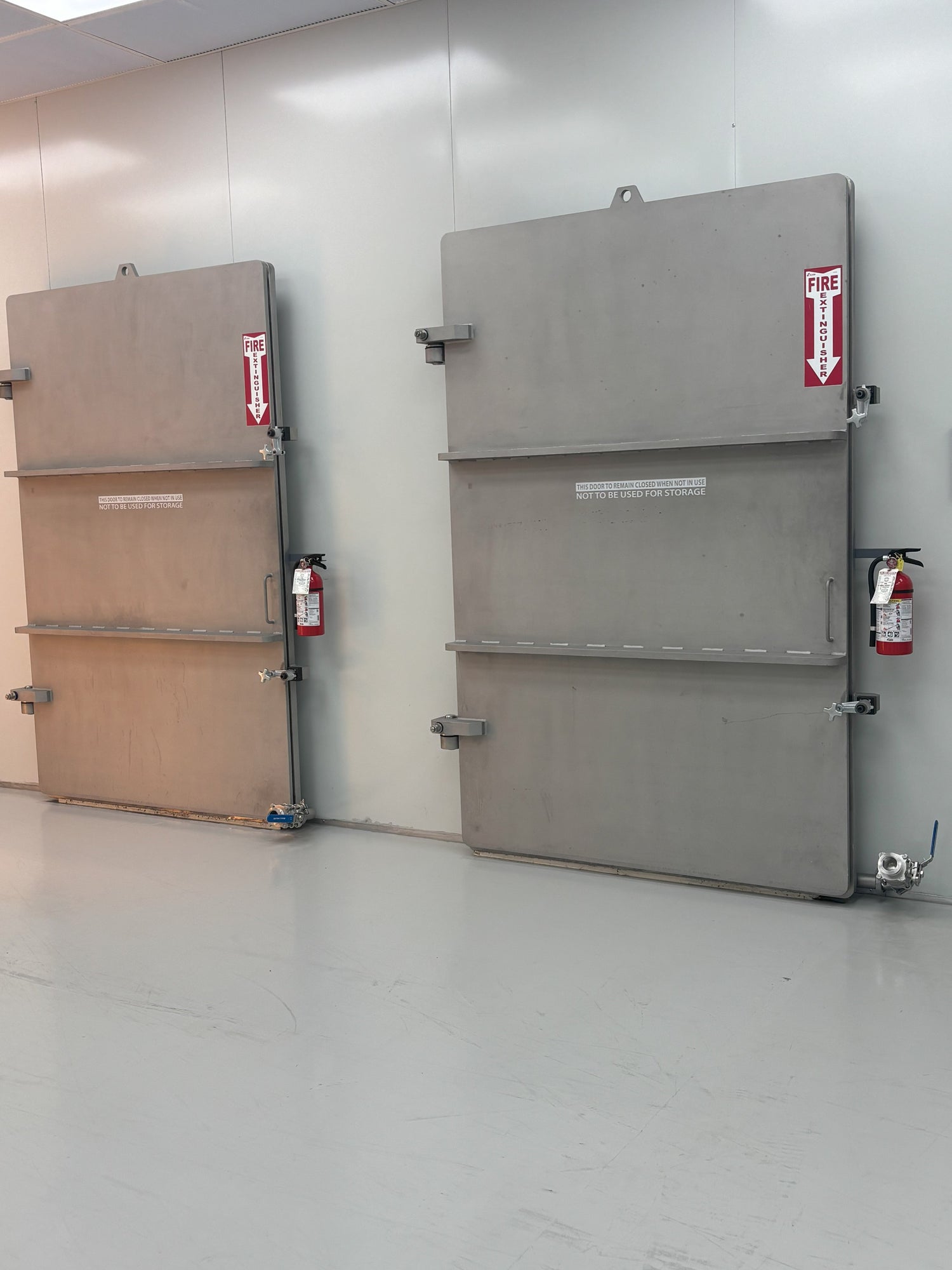 Two large industrial freeze dryer used for freeze dried candy