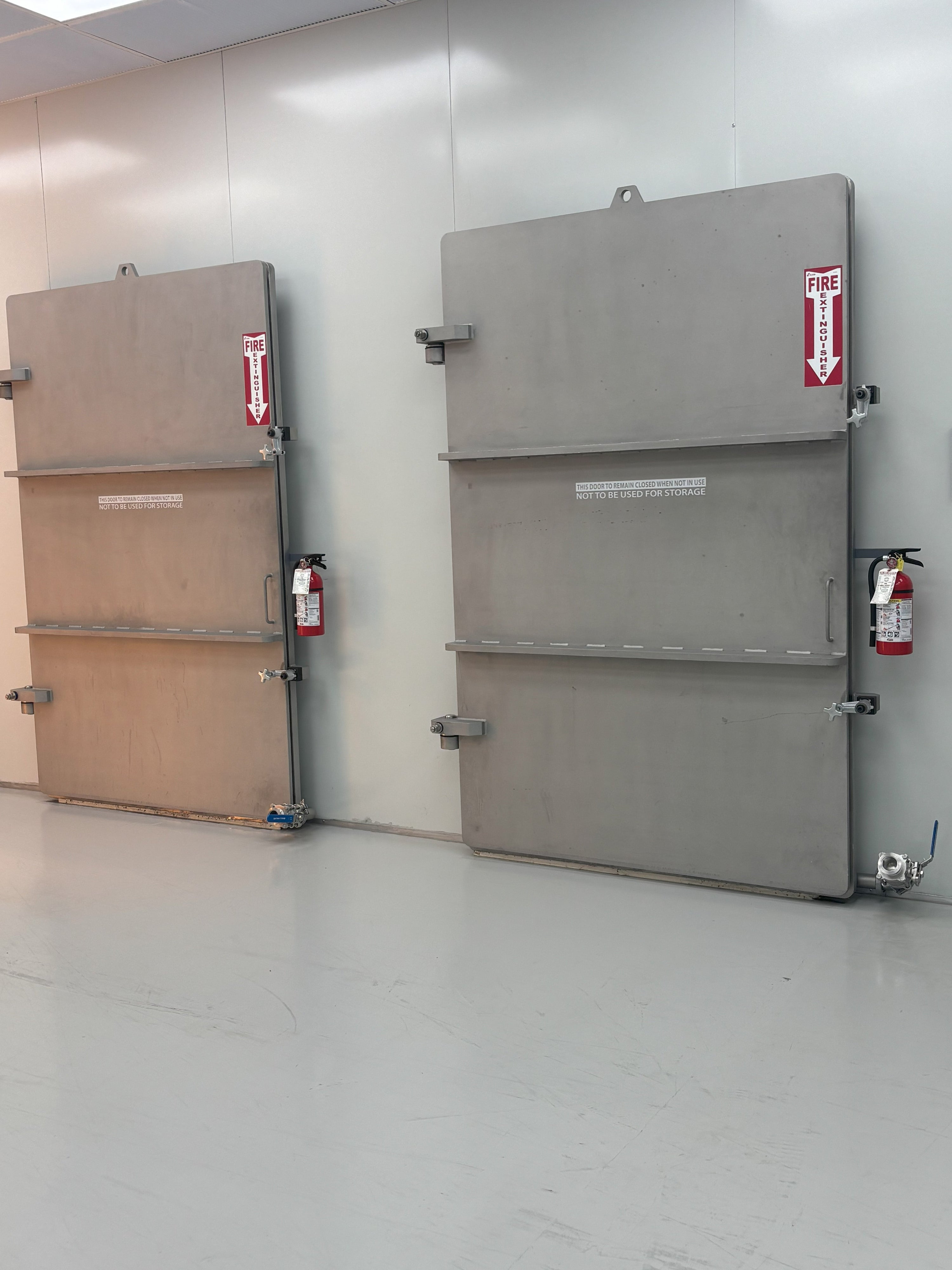 Two large industrial freeze dryer used for freeze dried candy