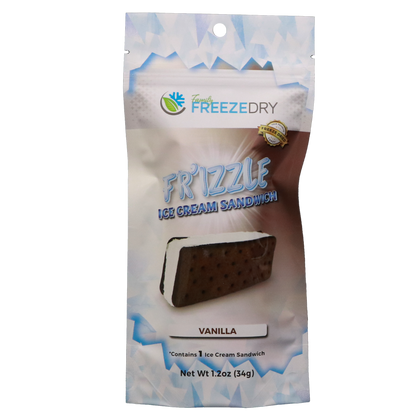 Ice Cream Sandwich, Ice Cream, Vanilla Ice Cream Sandwich, Freeze Dried Candy, Freeze Dried Ice Cream, Freeze Dry, Candy, Frizzle